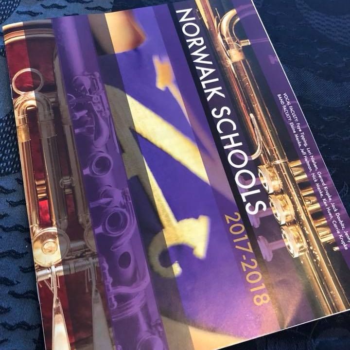 Norwalk Schools Music Boosters program sample