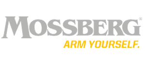 Mossberg arm yourself logo on a white background