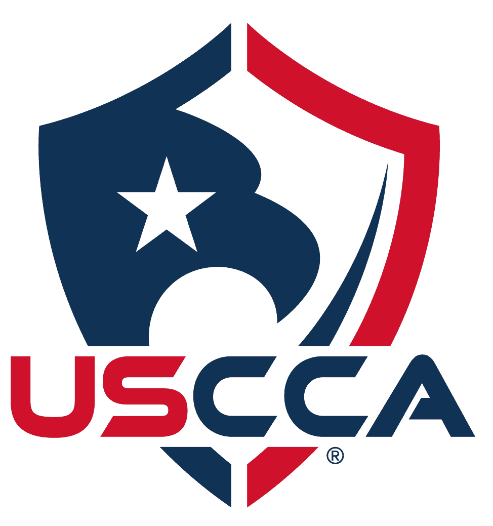 A logo for uscca with an eagle and a star