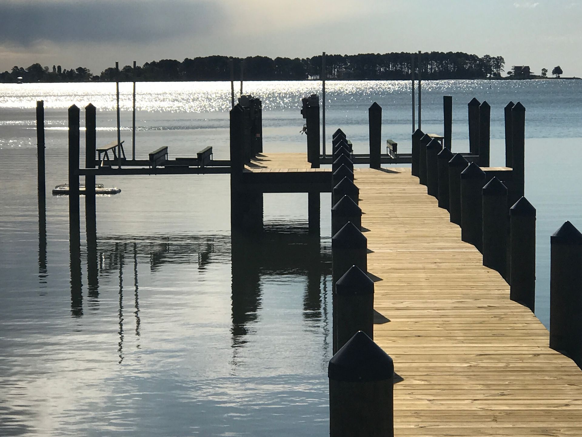 pier contractor built a pier for boats in Southern MD