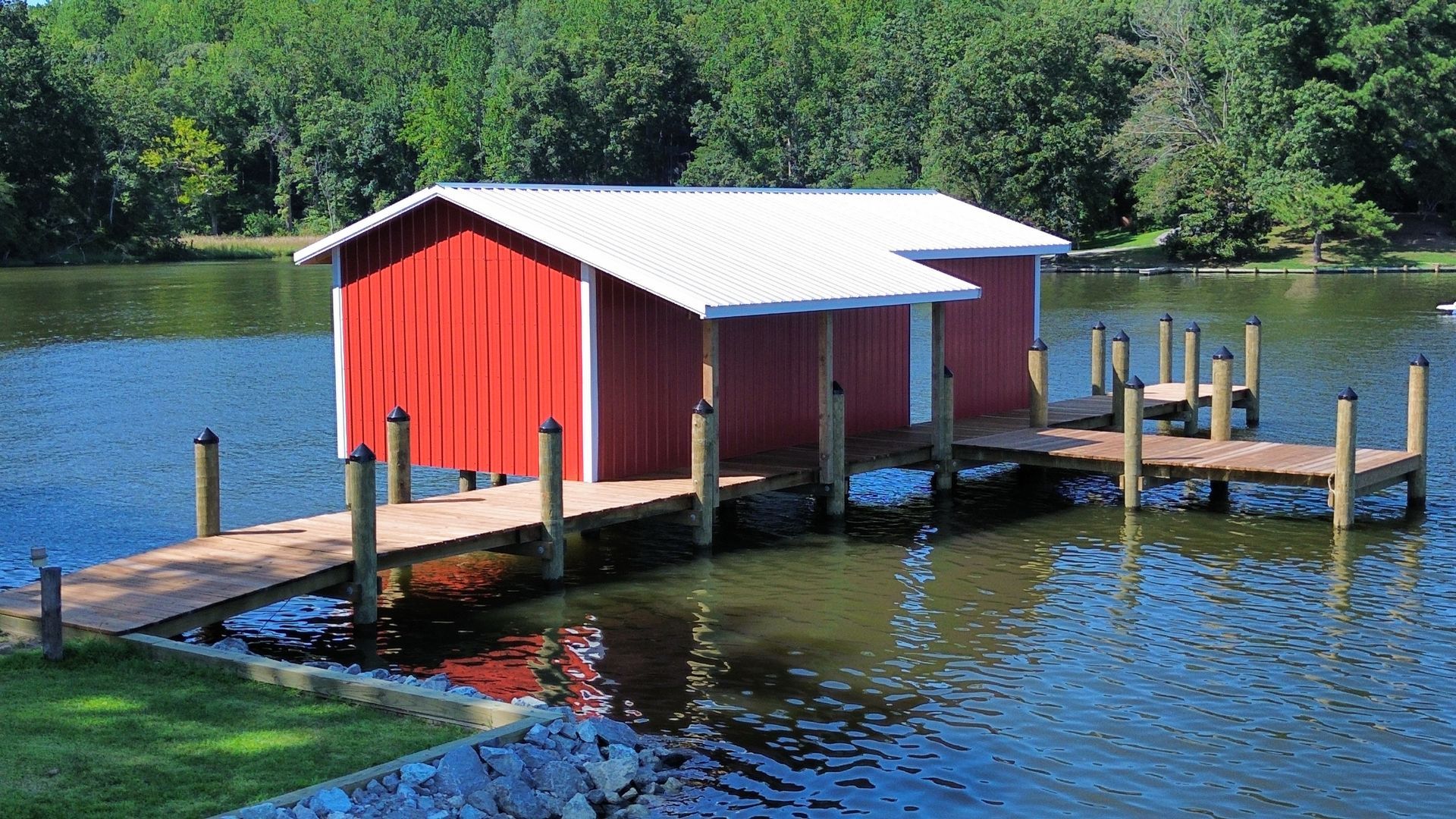 St. Leonard Creek boathouse