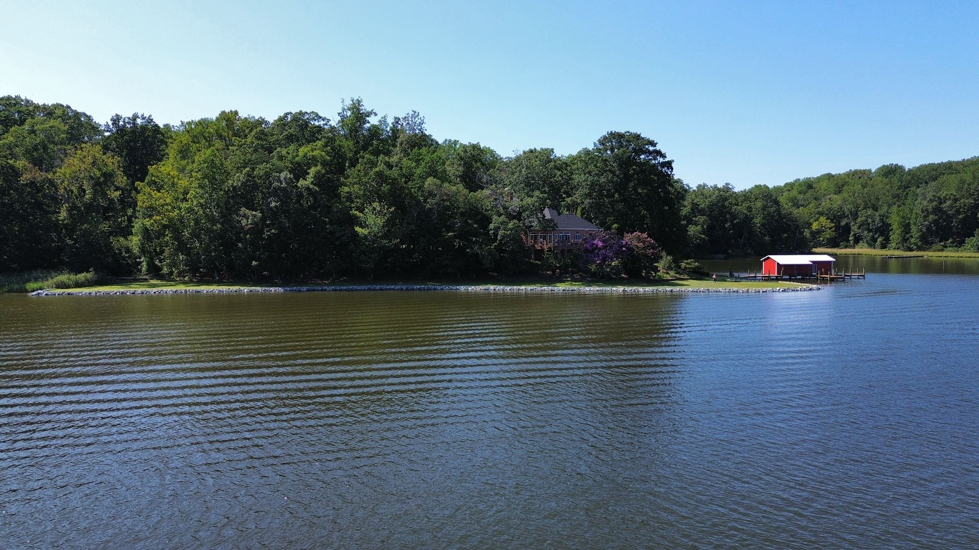 Stonework along St. Leonard Creek