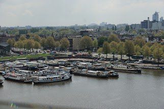 Intersail - Christina in Oosterdok haven Amsterdam