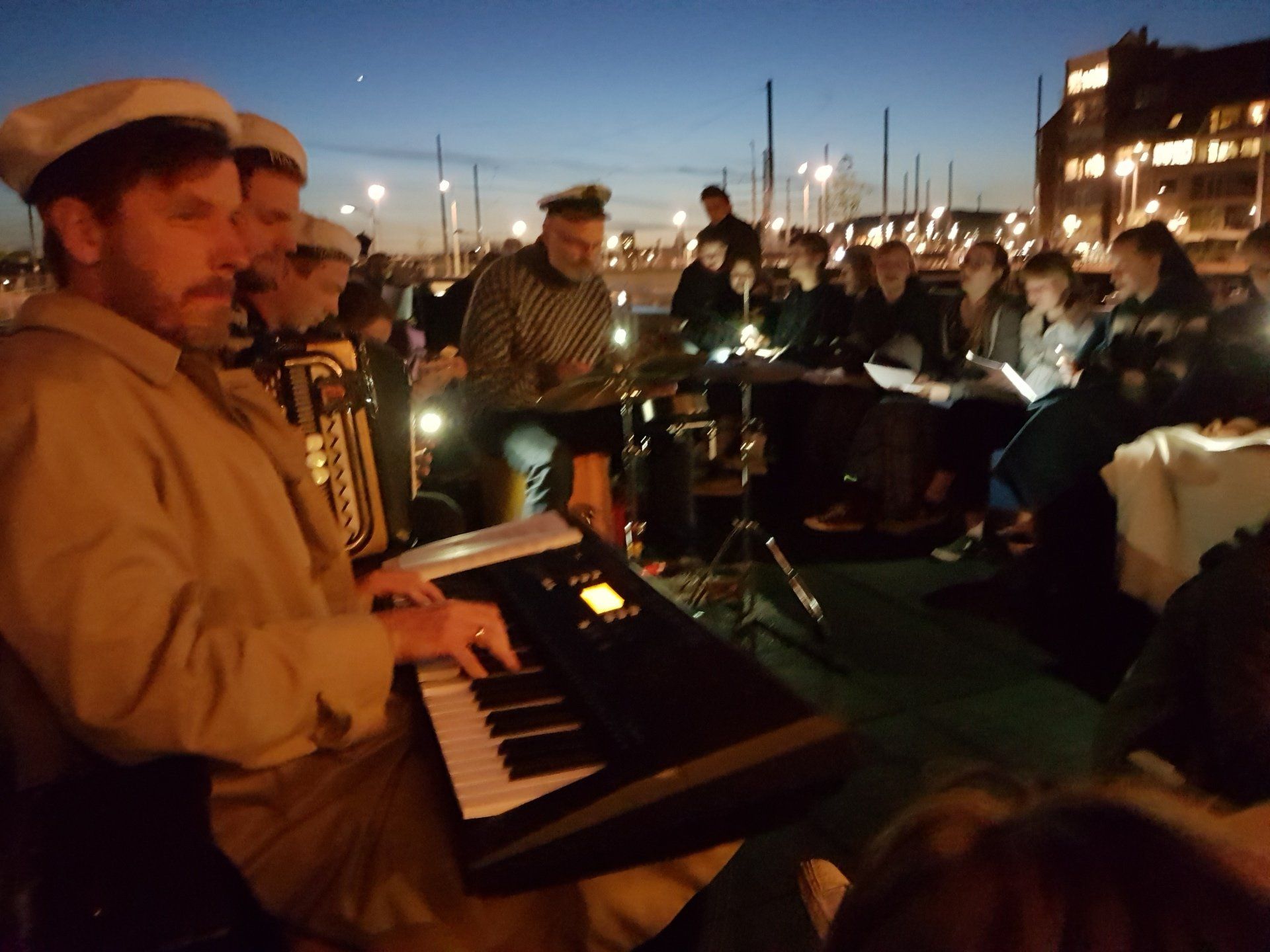 Evening private concert by the school aboard Christina | Intersail April 2018 ©