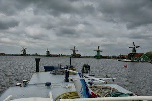 Intersail - Sailing holiday, Christina sailing towards Zaandam