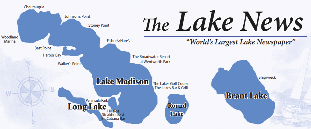 The lake news is the world 's largest lake newspaper