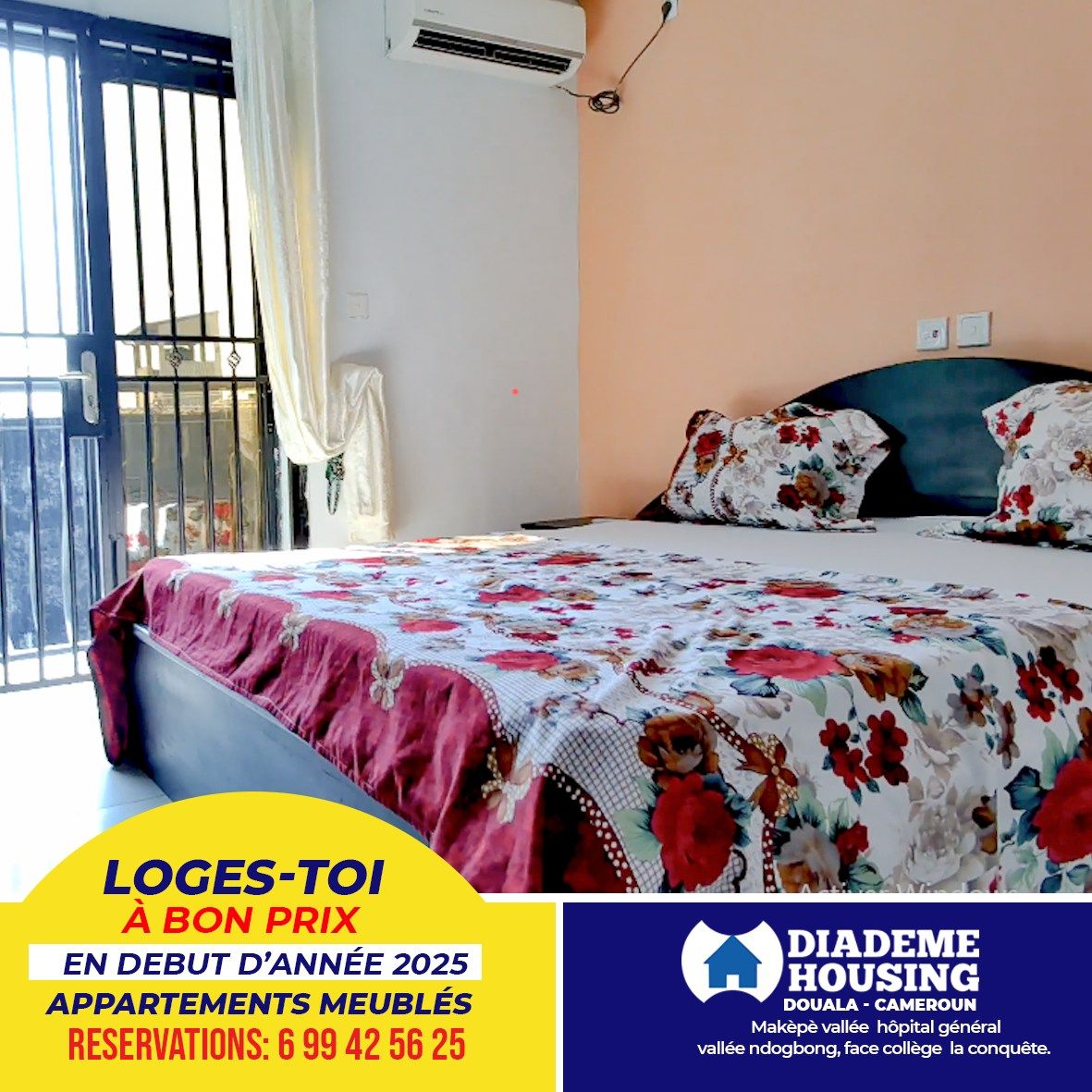 Appartements meublés sécurisés à Douala