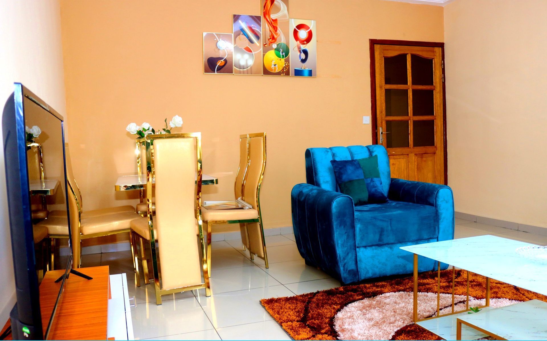 Appartement meublé salon Modele Deluxe