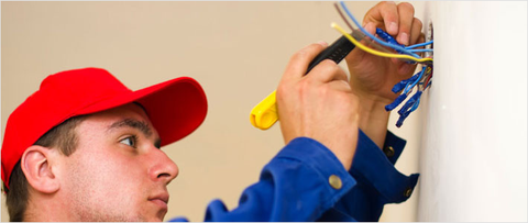 Electric Service — Secure Electric Inc Electrician Work On Electrical Wiring in Oak Lawn, IL