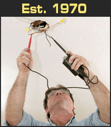 Troubleshooting — Secure Electric Inc Electrician Work On Ceiling in Oak Lawn, IL