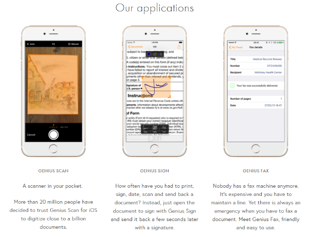 Genius apps