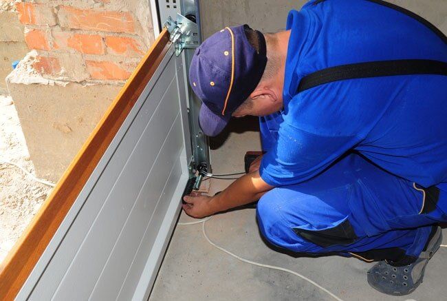 Repairing a Garage Door — Garage Doors in Port Macquarie, NSW