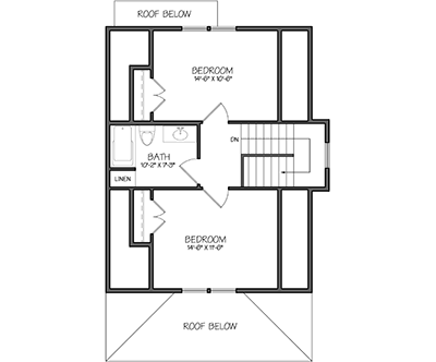 Benson Floorplans & Elevations Second Floor — Essex, VT — Dousevicz Inc