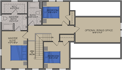 Kimball Floorplans & Elevations Second Floor — Essex, VT — Dousevicz Inc