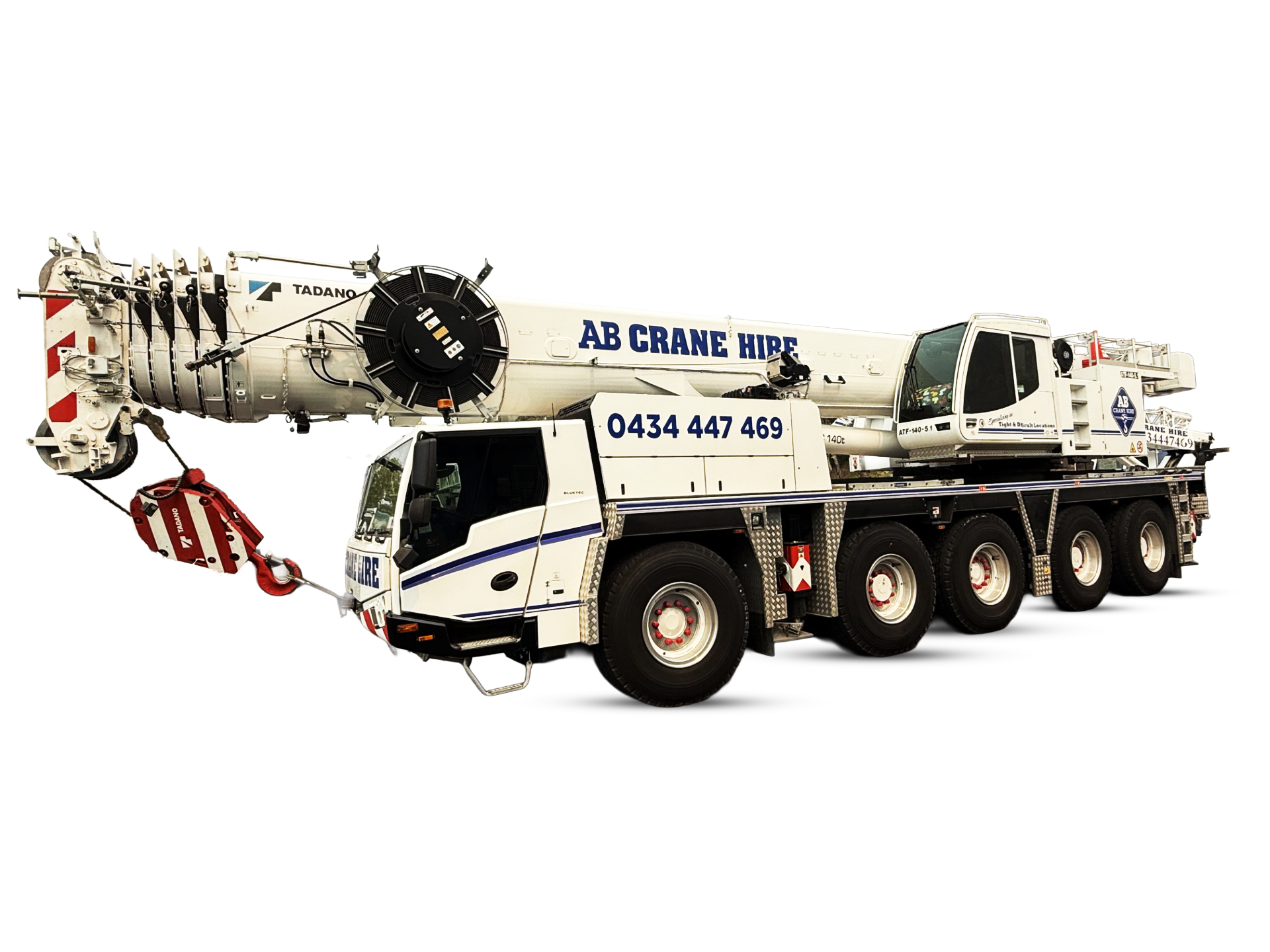 140T Slew Crane Hire