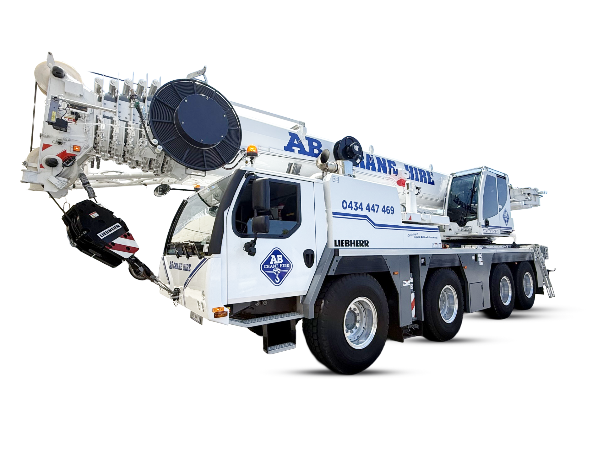 100T Liebherr Slew Crane