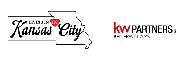 The logos for kansas city living in kansas city and exp realty