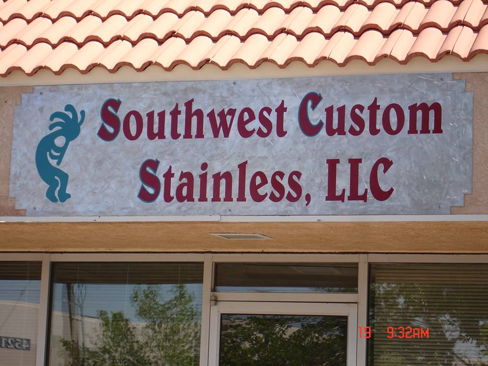 Southwest Custom Stainless Sign — Stainless Steel in Albuquerque, NM