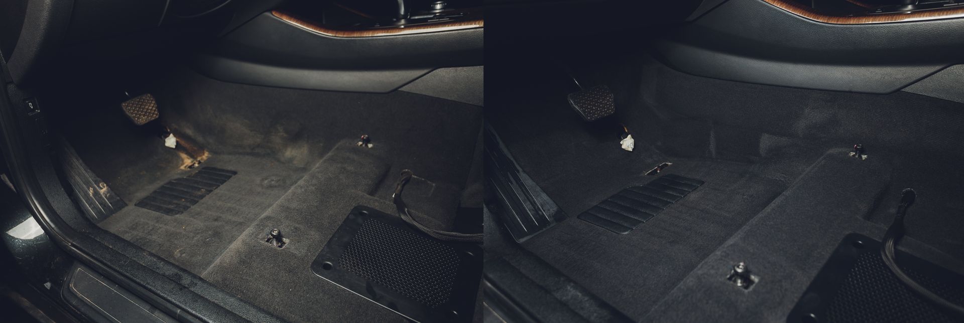 Interior detail before and after in Ocala