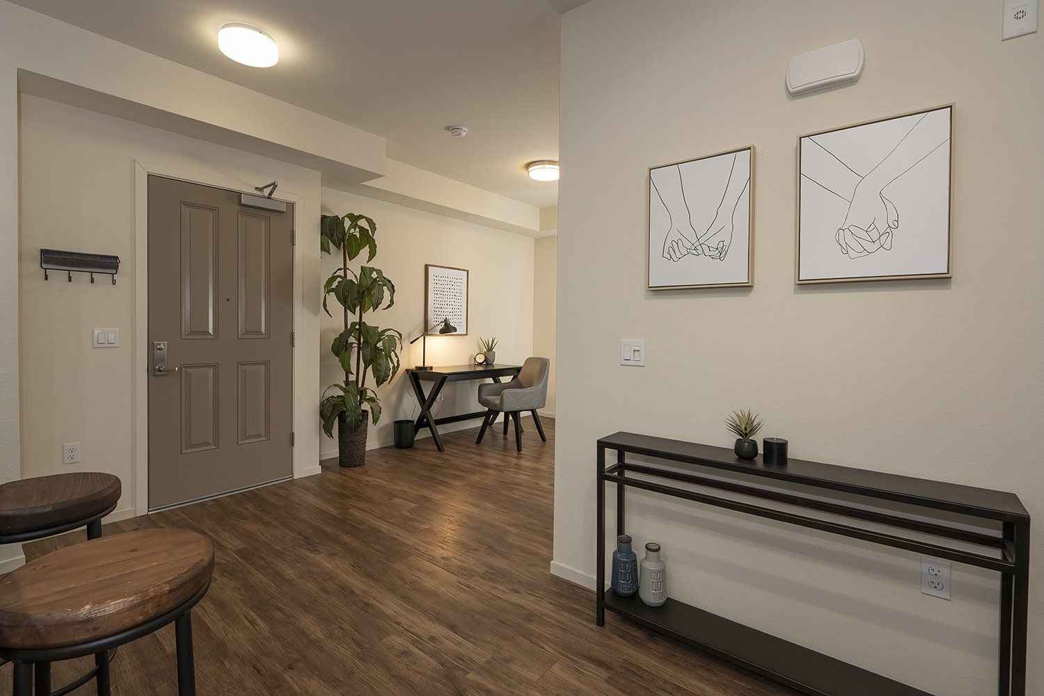 apartment entry way