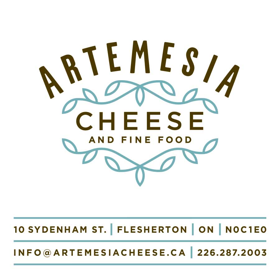 Artemesia Cheese and Fine Foods, Flesherton ad.