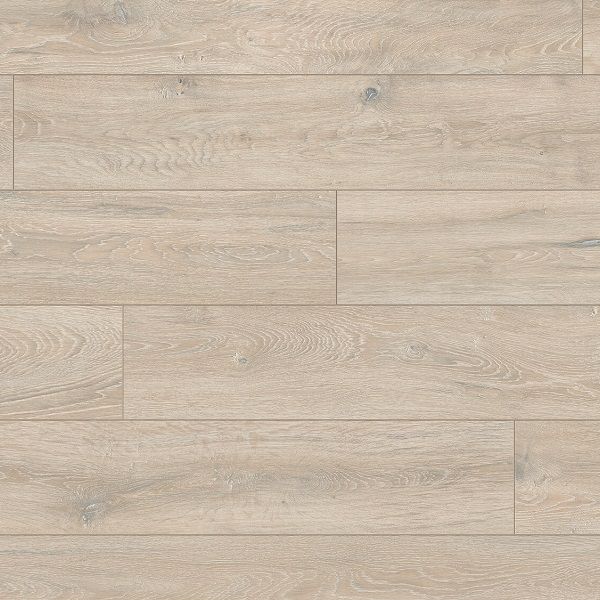 A close up of a white wooden floor.