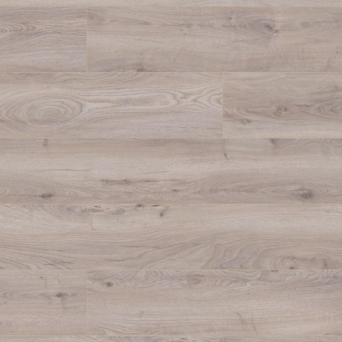 A close up of a white wooden floor.