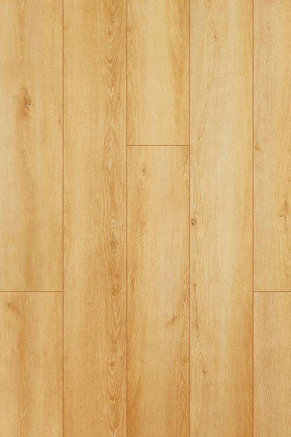A close up of a light brown wooden floor.
