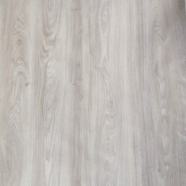 A close up of a white wooden floor.