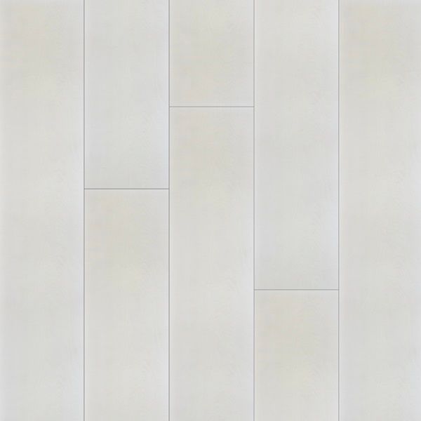 A close up of a white wooden floor with a seamless texture.