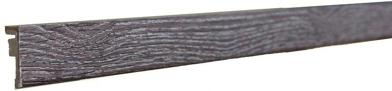 A close up of a piece of wood on a white background.