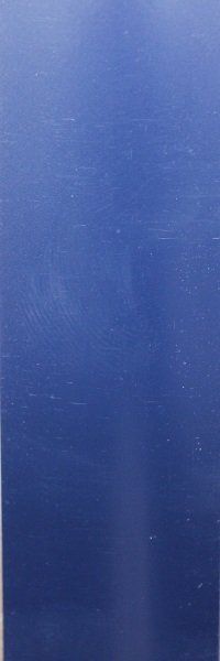 A close up of a blue surface with a slight grainy texture.