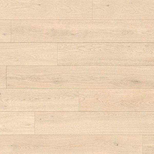 A close up of a white wooden floor.