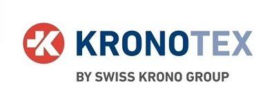 A logo for kronotex by swiss krono group
