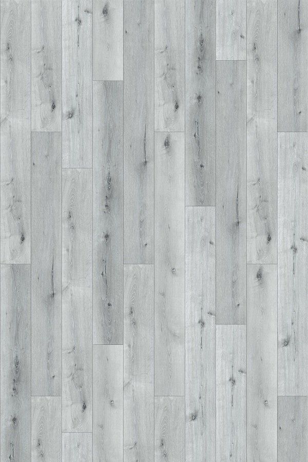 A close up of a white wooden floor.