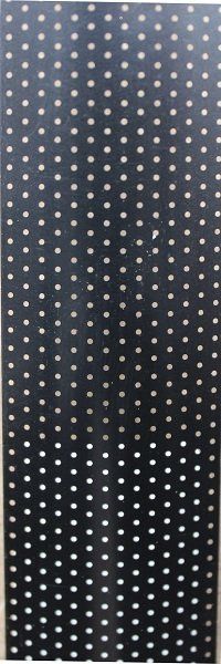 A black sheet of paper with white dots on it