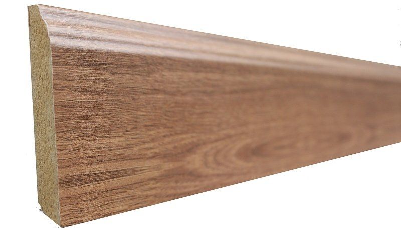 A close up of a piece of wood on a white background.