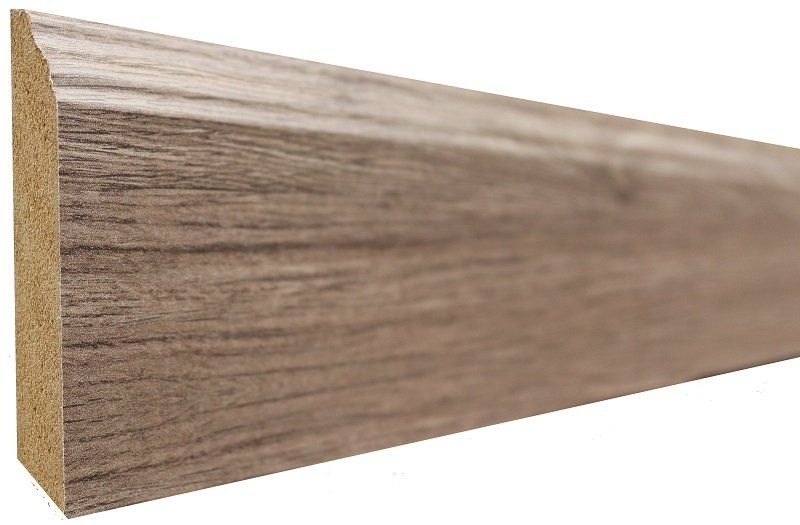 A close up of a piece of wood on a white background.