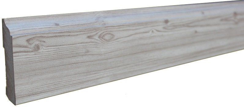 A close up of a piece of wood on a white background.