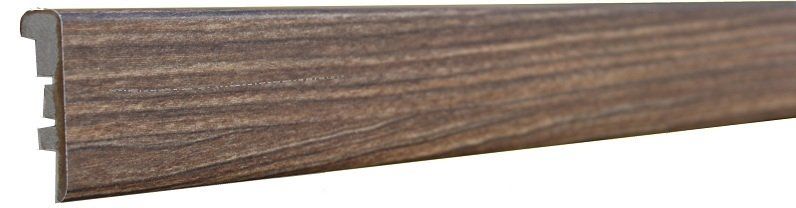 A close up of a piece of wood on a white background.