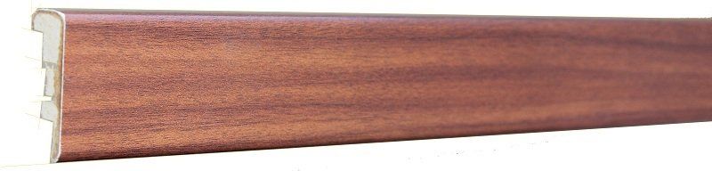 A close up of a piece of wood on a white background.