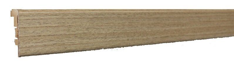 A close up of a piece of wood on a white background.