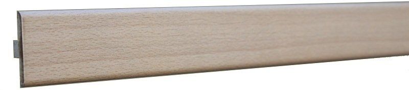 A close up of a piece of wood on a white background.