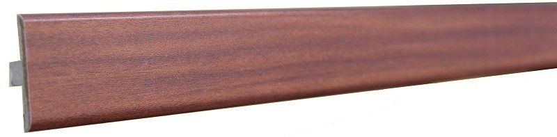 A close up of a piece of wood on a white background.