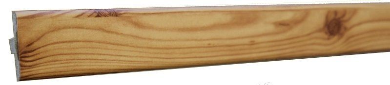 A close up of a piece of wood on a white background.