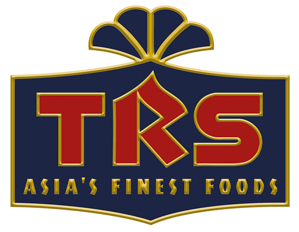 TRS Asia's Finest Foods logo: Red 