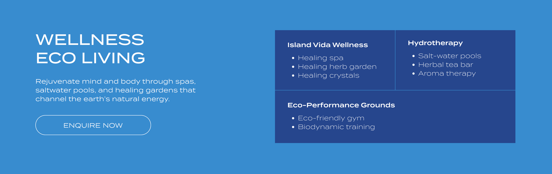 Blue promotional graphic with 