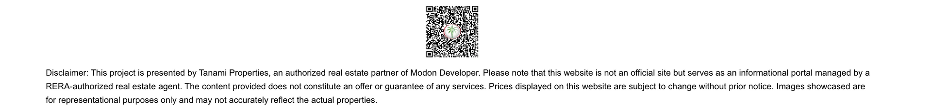 A document with a QR code at the top. Below the code, there is text about the product or service.