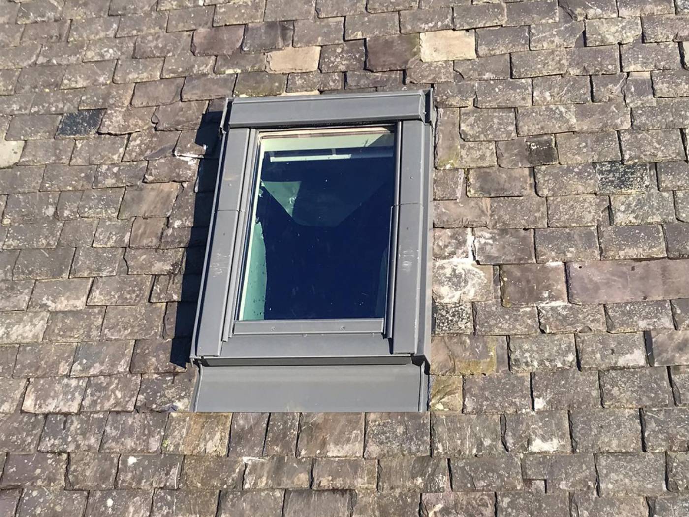 Roofers Kilmarnock completed installation of a skylight