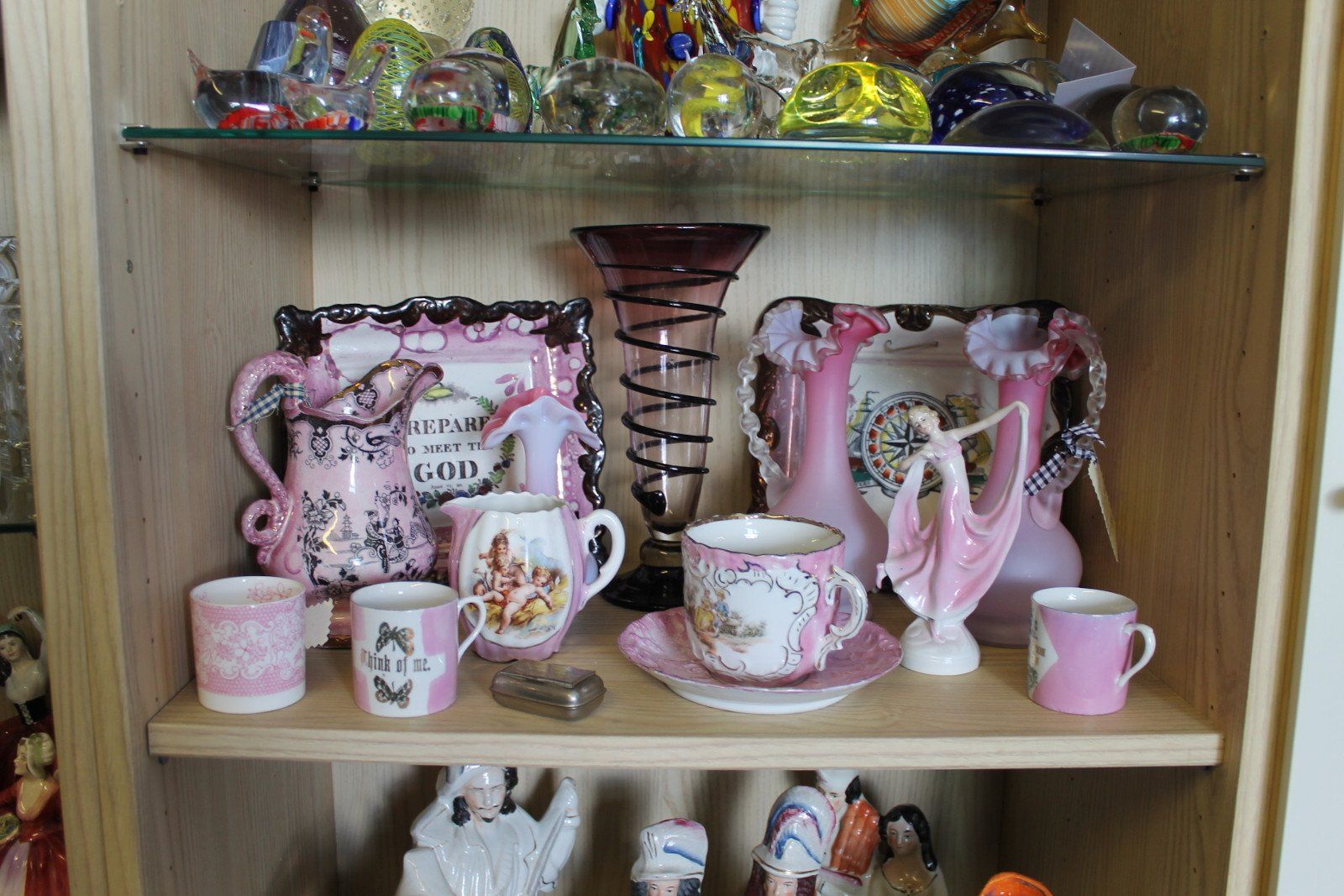 Pink Lustre Ware